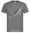 Men's T-Shirt Violet shark dark-grey фото