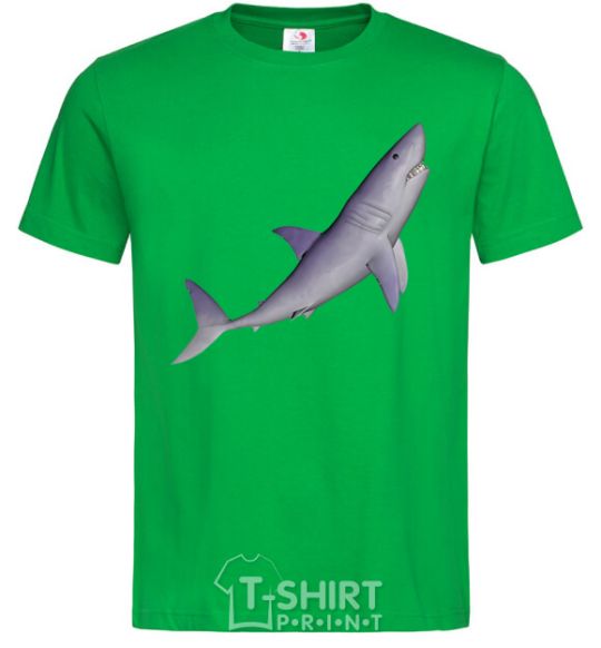 Men's T-Shirt Violet shark kelly-green фото