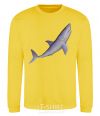 Sweatshirt Violet shark yellow фото