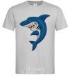 Мужская футболка Blue shark Серый фото