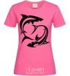 Women's T-shirt Two sharks heliconia фото