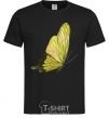 Men's T-Shirt Green butterfly black фото