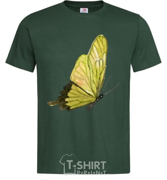 Men's T-Shirt Green butterfly bottle-green фото