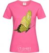 Women's T-shirt Green butterfly heliconia фото