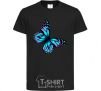 Kids T-shirt Acid butterfly black фото