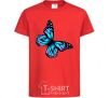 Kids T-shirt Acid butterfly red фото