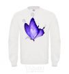 Sweatshirt Flying butterfly White фото