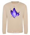 Sweatshirt Flying butterfly sand фото