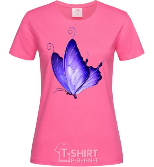 Women's T-shirt Flying butterfly heliconia фото