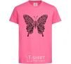 Kids T-shirt Butterfly pattern heliconia фото