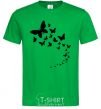 Men's T-Shirt Butterflies in flight kelly-green фото