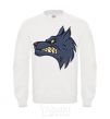 Sweatshirt Angry wolf White фото