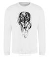 Sweatshirt Walking wolf White фото