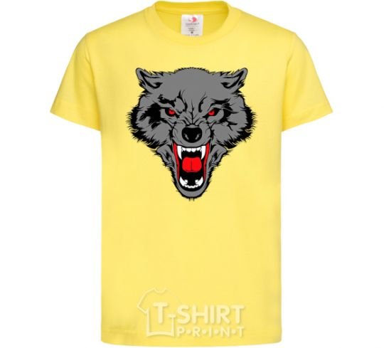 Детская футболка Grey wolf Лимонный фото