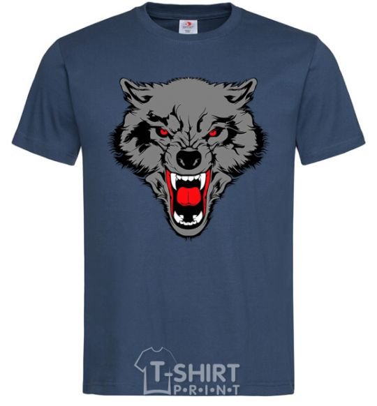 Мужская футболка Grey wolf Темно-синий фото