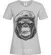 Women's T-shirt Gorilla sunglasses grey фото