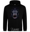 Men`s hoodie Screaming gorilla black фото