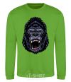 Sweatshirt Screaming gorilla orchid-green фото