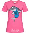 Women's T-shirt A dolphin in an apron heliconia фото