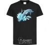 Kids T-shirt Dolphin leap black фото
