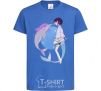 Kids T-shirt Anime dolphin royal-blue фото