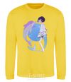 Sweatshirt Anime dolphin yellow фото