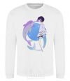 Sweatshirt Anime dolphin White фото