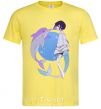 Men's T-Shirt Anime dolphin cornsilk фото