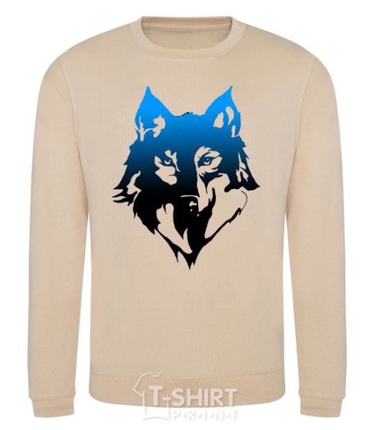 Sweatshirt Blue wolf sand фото