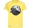 Kids T-shirt Two wolves cornsilk фото