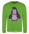 Sweatshirt Good gorilla orchid-green фото