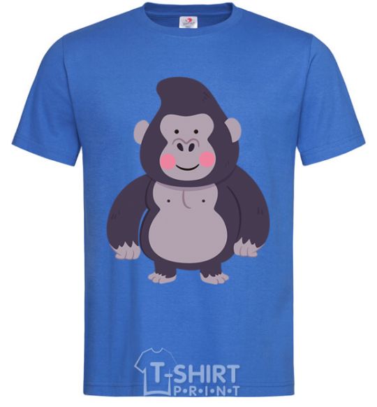 Men's T-Shirt Good gorilla royal-blue фото