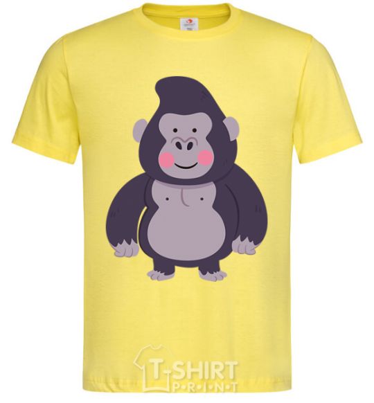 Men's T-Shirt Good gorilla cornsilk фото