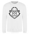 Sweatshirt Angry gorilla White фото