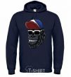 Men`s hoodie Swag gorilla navy-blue фото