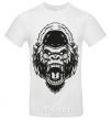 Мужская футболка Злая горилла V.1 Белый фото