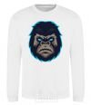 Sweatshirt Blue gorilla White фото