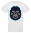 Men's T-Shirt Blue gorilla White фото