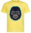 Men's T-Shirt Blue gorilla cornsilk фото