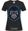 Women's T-shirt Blue gorilla black фото