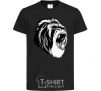 Детская футболка Серая горилла Черный фото