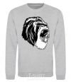 Sweatshirt The gray gorilla sport-grey фото