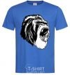 Men's T-Shirt The gray gorilla royal-blue фото