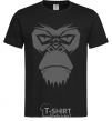 Men's T-Shirt Gorilla face black фото