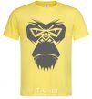 Men's T-Shirt Gorilla face cornsilk фото