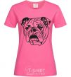 Women's T-shirt Sad bulldog heliconia фото