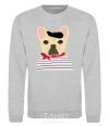 Sweatshirt Bulldog sailor sport-grey фото