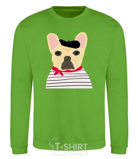 Sweatshirt Bulldog sailor orchid-green фото