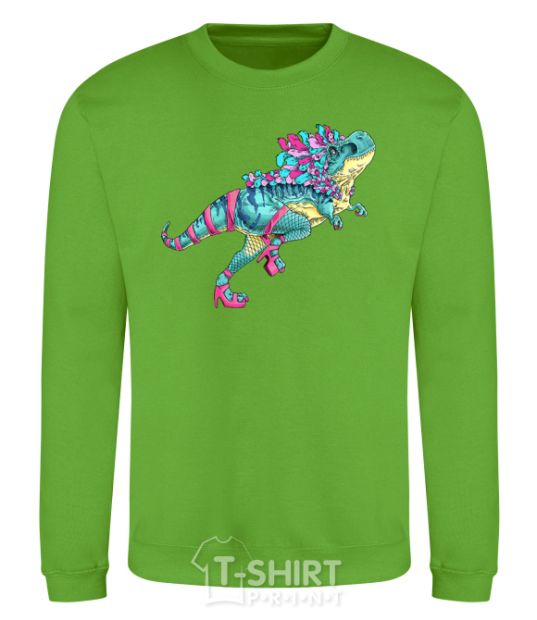 Sweatshirt T-Rex cabaret orchid-green фото