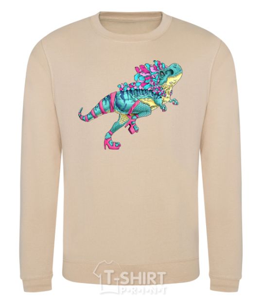 Sweatshirt T-Rex cabaret sand фото